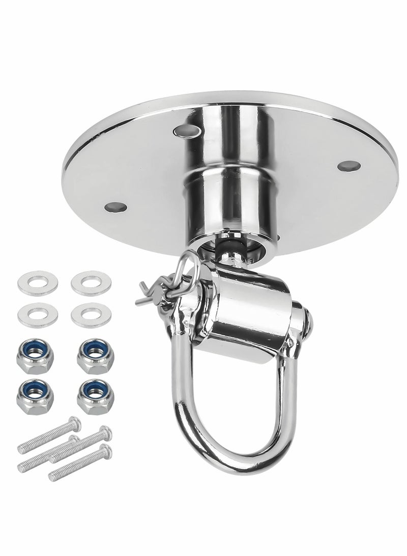 Y&D Speed Bag Swivels, Stainless Steel Heavy Hangers Bracket, Boxing Swivel with 360° Ball Bearing, Complete Mount Hardware Kit, Multi-Direction Duty Ceiling Hook Hanger - Image 1