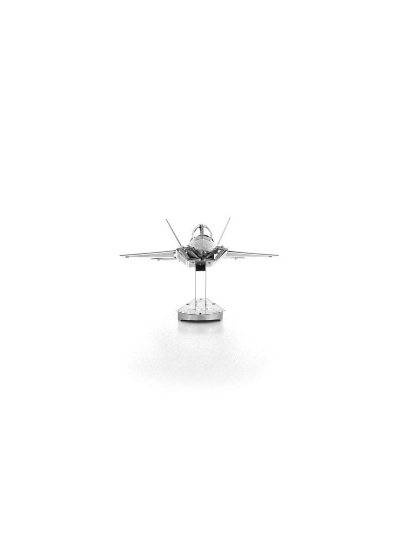 Metal Earth Metal Earth F-22 Raptor Airplane 3D Metal Model Kit Fascinations  - Image 3