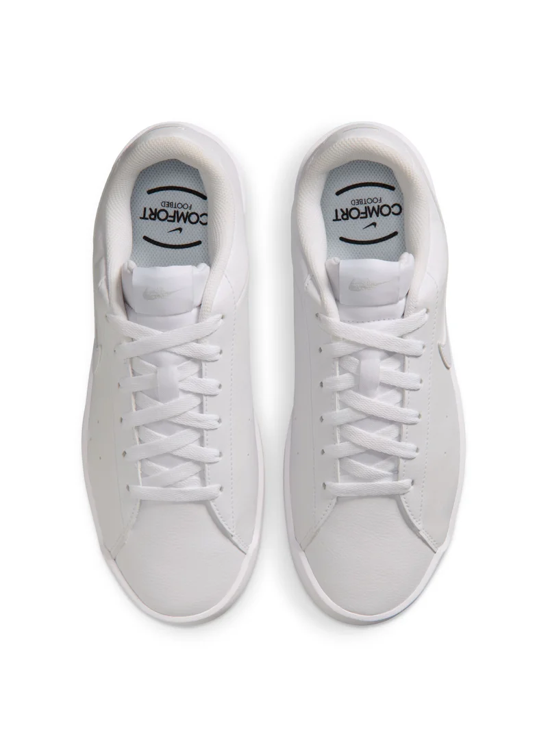 Nike WHITE/WHITE-WHITE-PURE PLATINUM Court Heritage Sl for Women | Best Price UAE