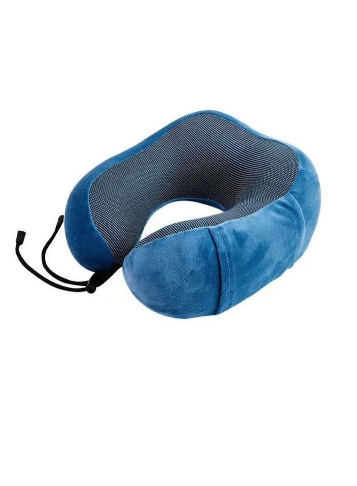 مخدة رقبة مبتكرة بجراب وسحّاب تجمع بين الراحة والتنظيم مش بس هتريح رقبتك أثناء السفر أو الجلوس الطويل، كمان هتخلي أغراضك الصغيرة في متناول إيدك. - Image 4