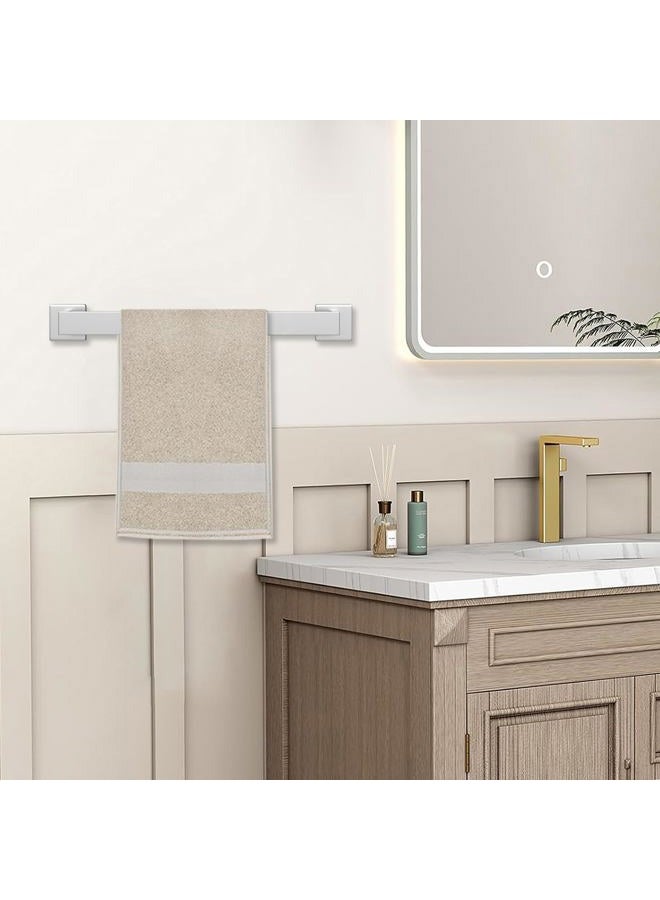 JOPOFI 5 Piece Bathroom Hardware Accessories Set - SUS304 Stainless Steel Bath Towel Bar Set, 15.7 Inch Bathroom Towel Holder, Towel Racks for Bathroom Wall Mounted - Brushed Nickel - Image 2