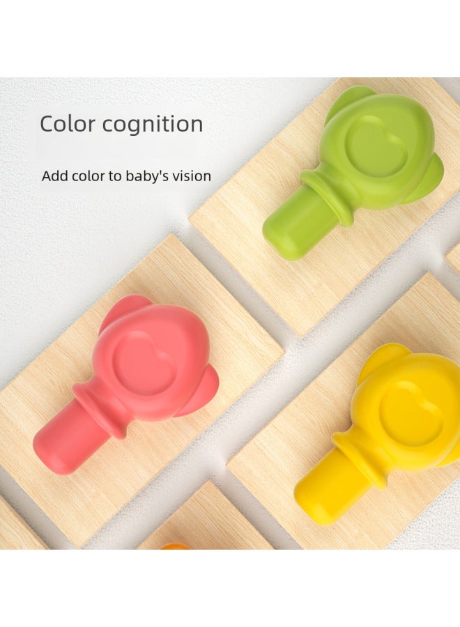 Baby Plug Baby Fine Movements Finger Training Mindset Early Education 1 Year 2 Educational Toys 10 Months-Color:[Green] Hedgehog Plug Music  - Image 5