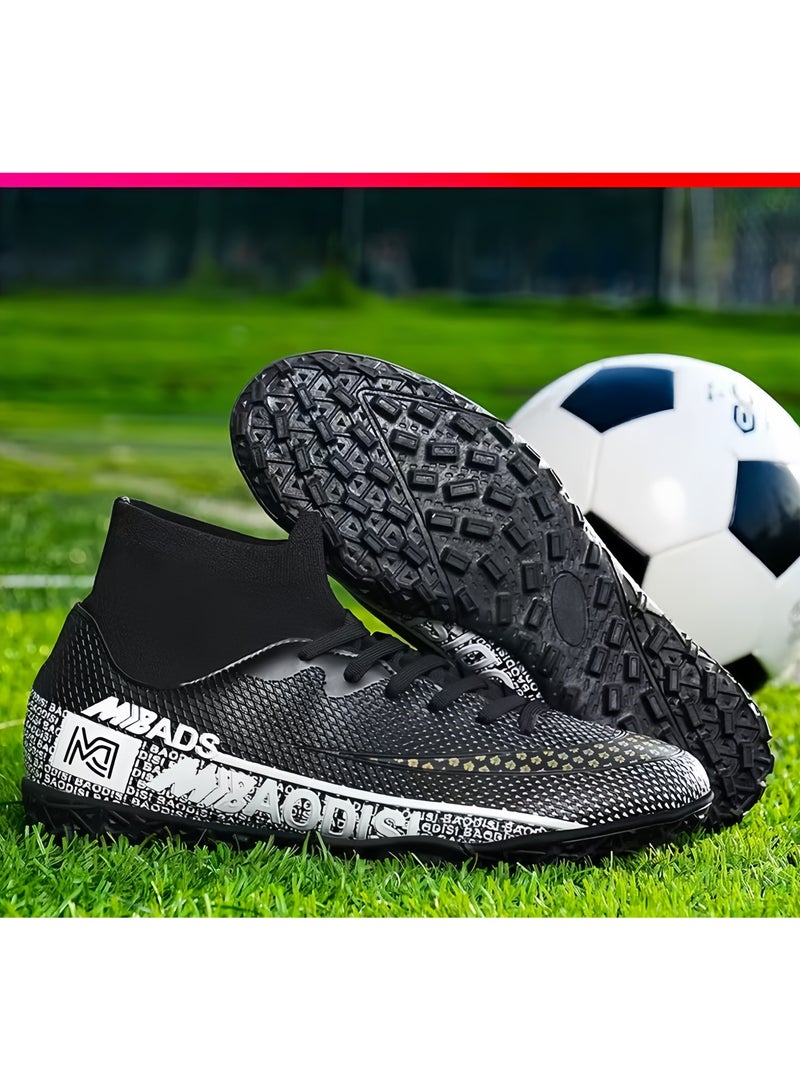 SKT Shiketro Men's Football Shoes Hard Ground Football Shoes Outdoor and Indoor Professional Youth Boys' Football Shoes Men's and Women's Football Shoes - Image 4