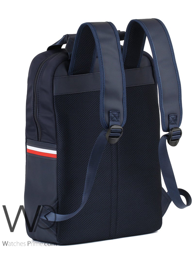 Tommy Hilfiger Plus Tommy Hilfiger Laptop Navy Blue Men Backpack Bag  - Image 5