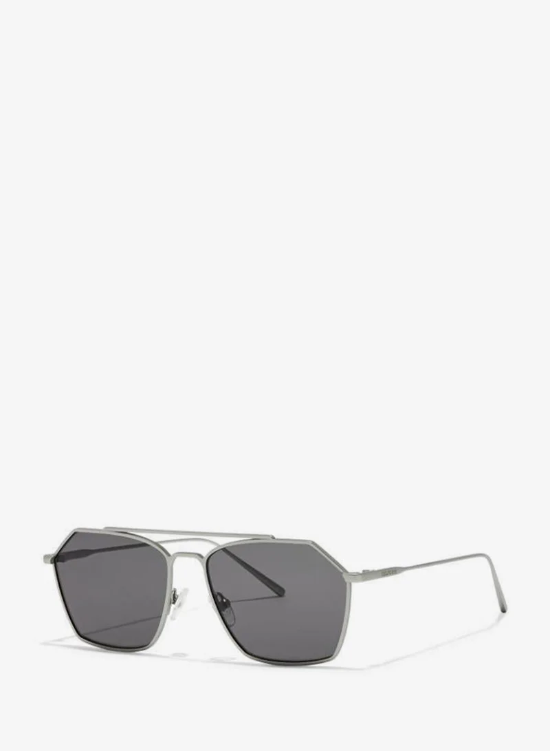 30Sundays 30Sundays FIGARO,Men Sunglasses, Aviator Sunglasses, UV Protection: UV400 (Silver,Gray)