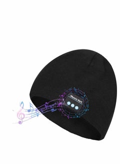 KASTWAVE Bluetooth Beanie, Mens Gifts Bluetooth Hat, Gift for Men and Women, V5.0 Bluetooth Beanie Hats, Hand Free Wireless Headphone Beanie with Bluetooth Speakers Soft Knit Mans Beanie Hats Winter  - Image 1