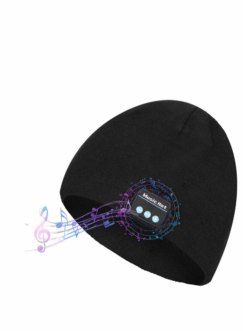 KASTWAVE Bluetooth Beanie, Mens Gifts Bluetooth Hat, Gift for Men and Women, V5.0 Bluetooth Beanie Hats, Hand Free Wireless Headphone Beanie with Bluetooth Speakers Soft Knit Mans Beanie Hats Winter  - Image 1