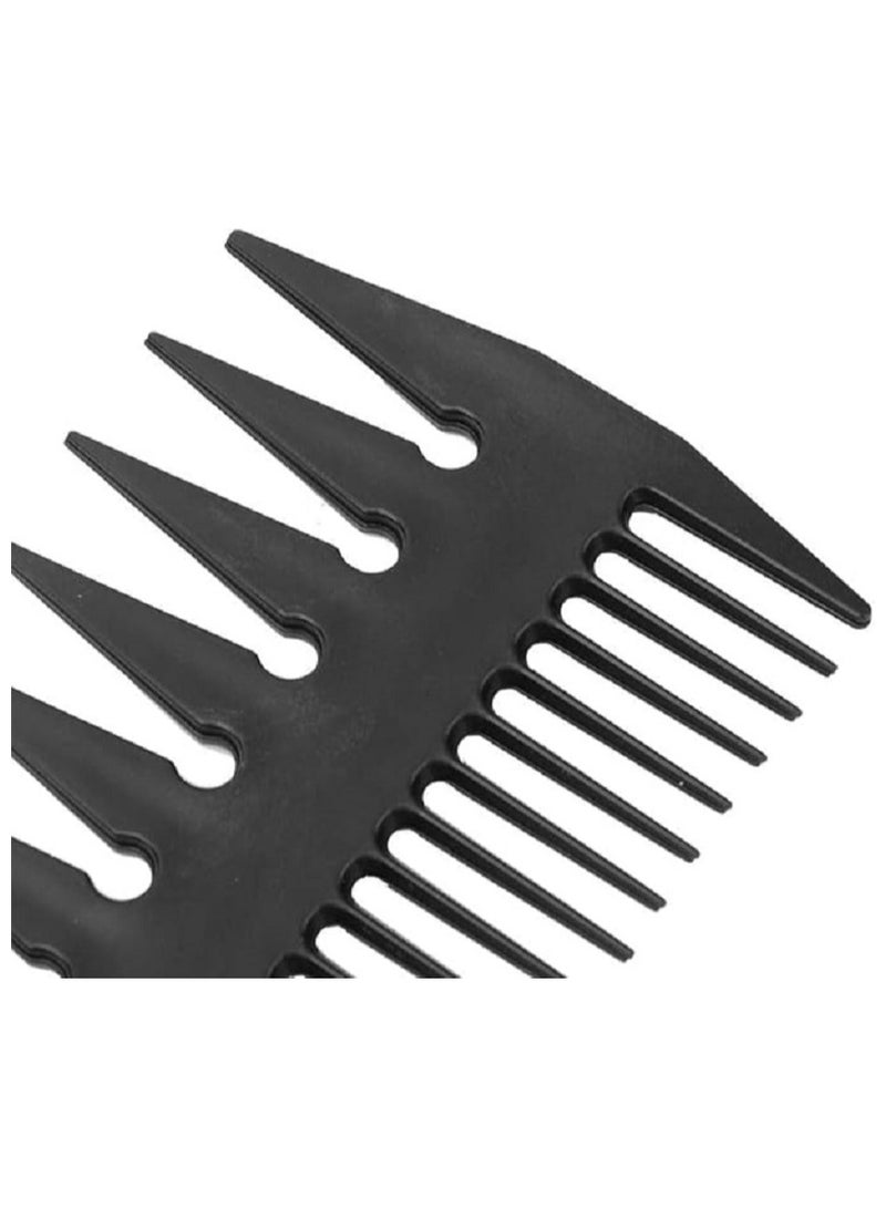 Hair Styling and Trimming Comb - Powerful Comb for Detangling and Trimming Hair for Men and Women - Black - Image 3