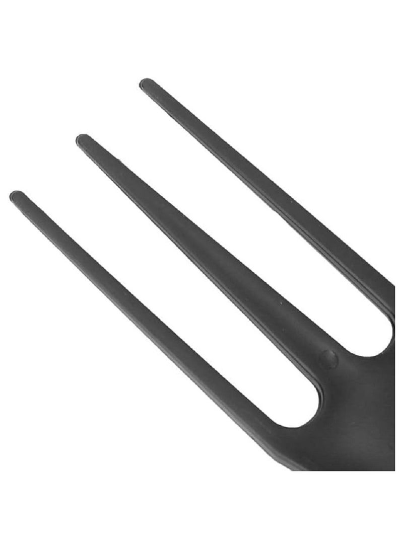 Hair Styling and Trimming Comb - Powerful Comb for Detangling and Trimming Hair for Men and Women - Black - Image 4