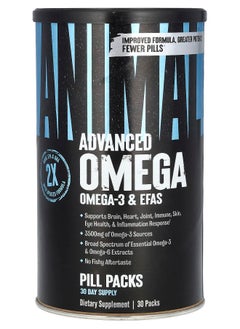 ANIMAL Advanced Omega3 & EFAS Pill Packs 30 Packs 