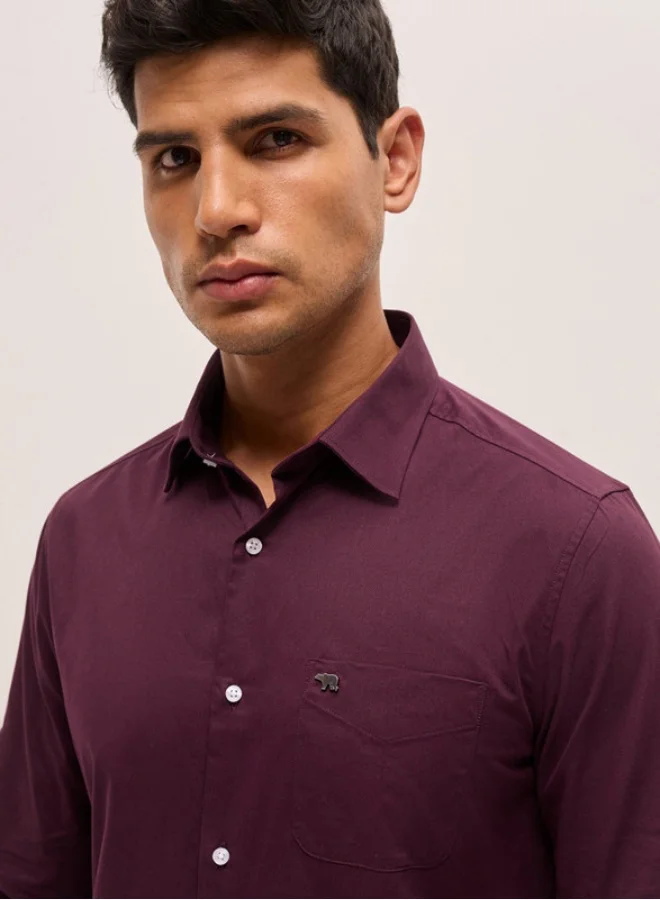 THE BEAR HOUSE Men's Shirt for Casual and Formal Wear | Classic Button-Down Style for Office, Daily Use, Travel, Events & All-Season Outfits | Versatile & Stylish Wardrobe Essential for Every Occasion
