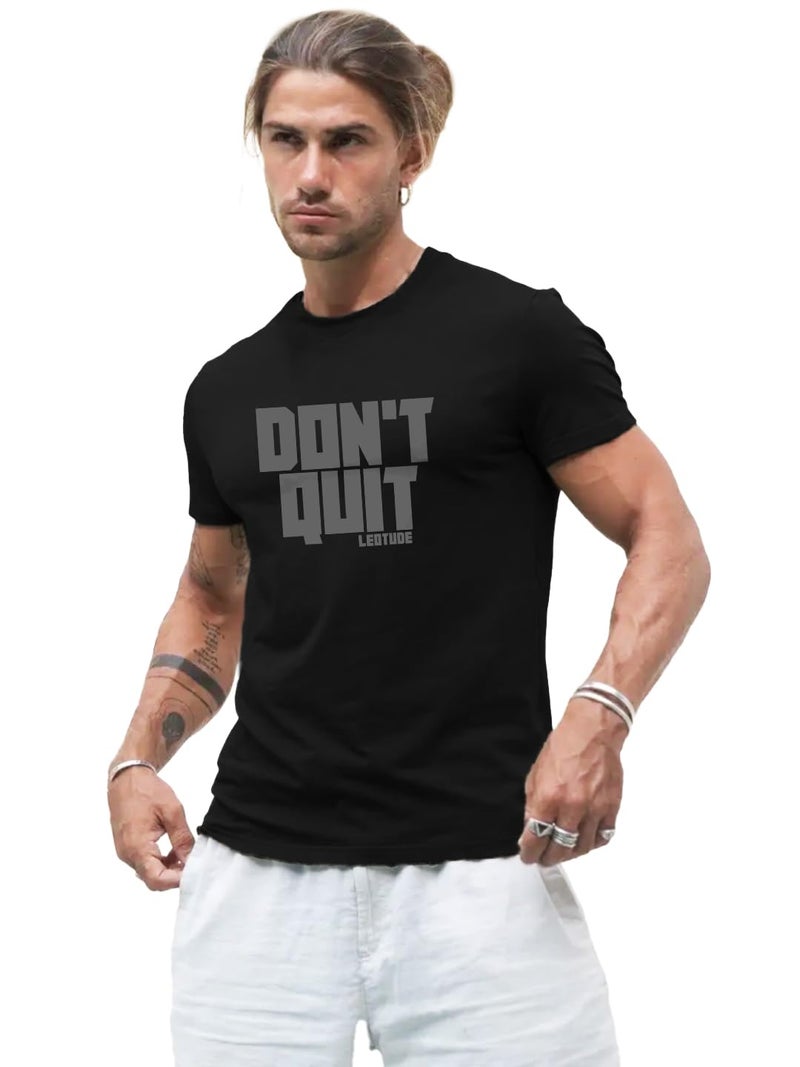 LEOTUDE Mens Regular Cottonblend Half Sleeve Round Neck Multicolour Graphic Printed Combo Pack Tshirts (PO3_39ALL_Multi6_2XL) - Image 2