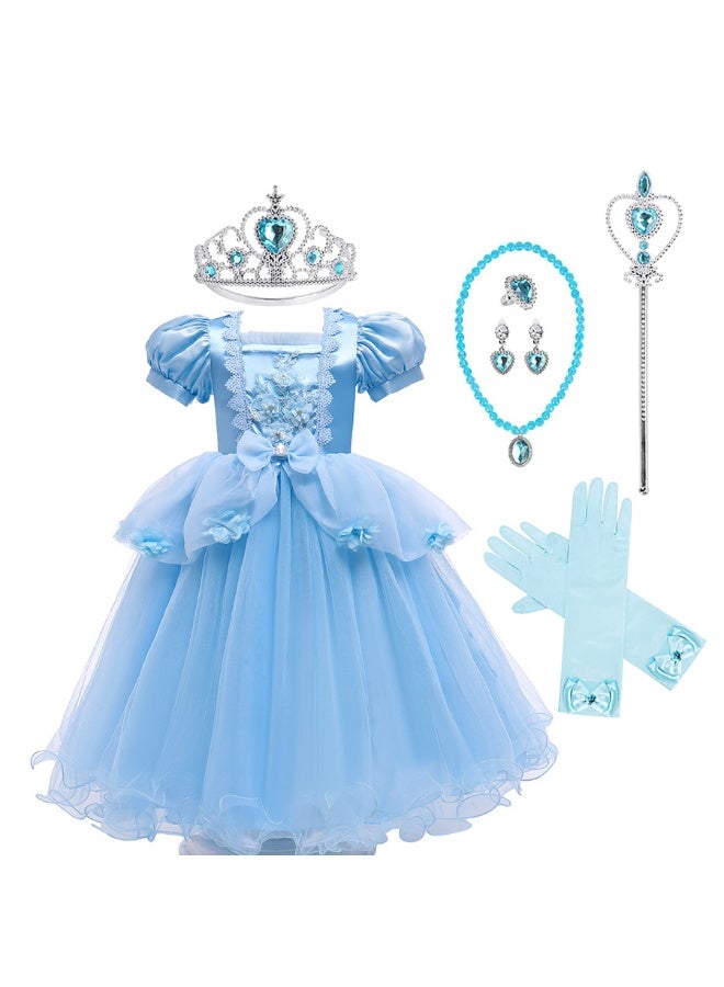 Princess Costume Blue  - Image 1