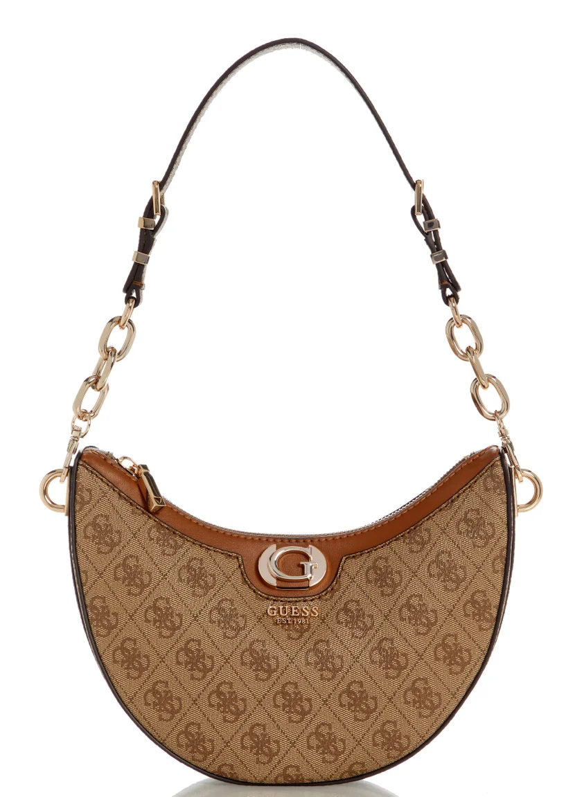 GUESS Orlina Logo Top Zip Hobo Bag