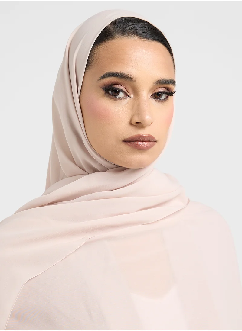 هيا كلوزيت Open Abaya Shirred Sleeve Abaya With Skirt