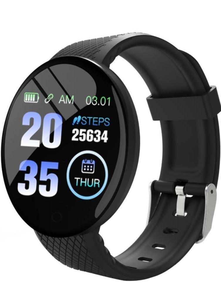 Sports Fitness Tracker – Android & iOS Compatible.USB-Charging  No Cable Needed - Image 1