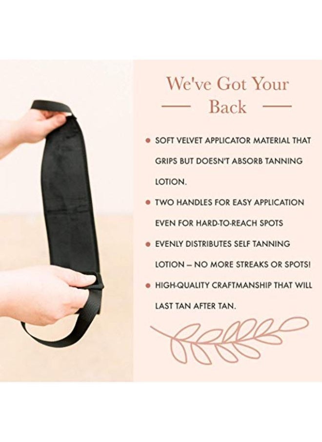 Beauty by Earth - Self Tanner Back Applicator - Use With Self Tanner Or Any Self Tan Product, Sunless Tanning Back Applicator, Back Lotion Applicator, Tanning Mitt For Back - Image 1
