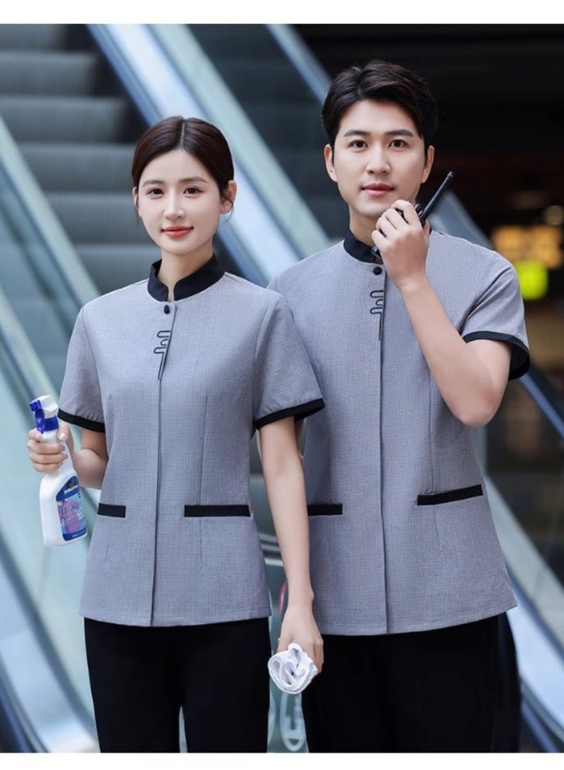KUYING New Summer Cleaner Work Clothes  - Image 2