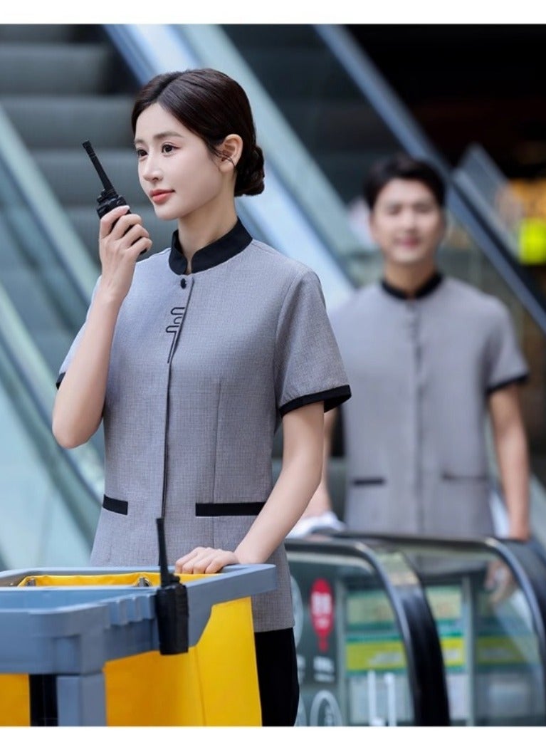 KUYING New Summer Cleaner Work Clothes  - Image 3