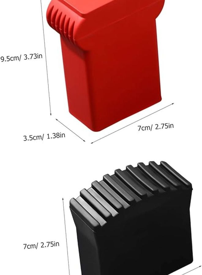 8 Pcs Retractable Ladder Feet Caps Sturdy Structure for Outdoor Use - Image 3