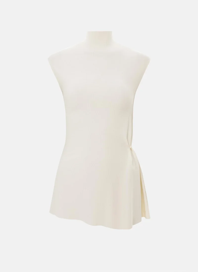 Lichi Jersey top with waist button