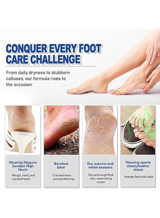 BARUBT 60% Urea Cream + 2% Saliculic Acid Foot Cream - Urea Cream for Feet Moisturizer for Dry Cracked Feet Knees Elbows Hands - Heel Balm Stick Aloe Vera, Beeswax, Urea Foot Cream Smoothing Skin 40g - Image 4