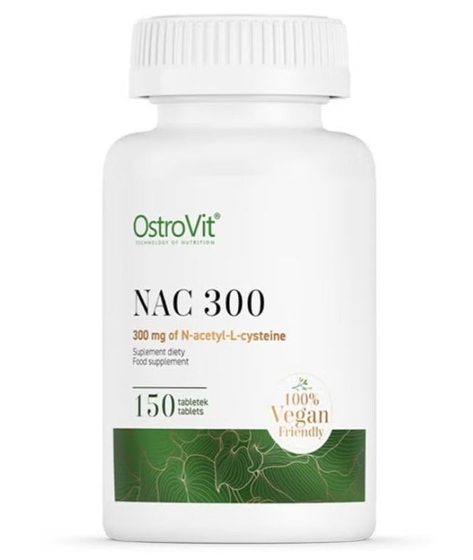 أوستروفيت مكمل NAC 300 بتركيز 300 مجم 150 قرص (100 جم) – إن-أسيتيل سيستئين لدعم مضادات الأكسدة وصحة الخلايا - Image 3