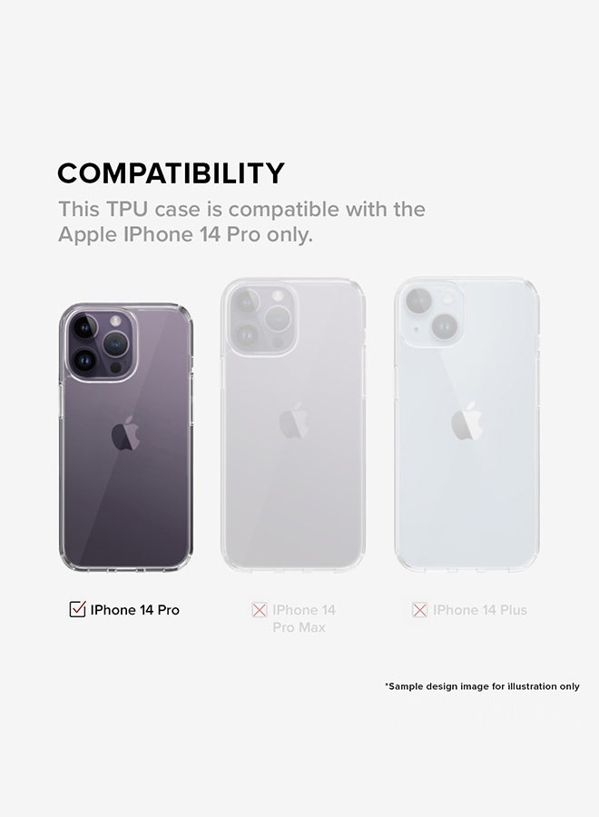 Stylizedd Classic Clear Case for Apple iPhone 15 Pro Hybrid Soft Case Flexible Edges Anti Drop TPU PC Gel Thin Transparent Cover - Marble Print Grey White  - Image 3