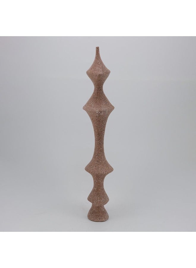 DANUBE HOME Danube Home Venice Polyresin Abstract Chess Player Figurine - 18X9X63 Cm Eye-Catching Home Decor Accent Unique Brown Decor Collection For Living Room, Bed Room Decorative Home Accessories  - Image 5