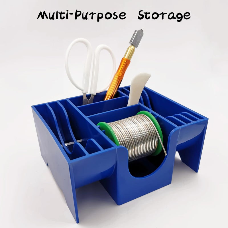 ARTIMUSES Stained Glass Supplies Non-Slip Copper Foil Dispenser, Solder Wire, Tools Storage(Single Foil Dispenser, Copper Foil and Solder Excluded) - Image 4
