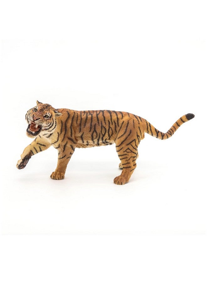 Papo - Roaring Tiger - Wild Animal Figurine - 3 Years Old - Hand Painted - Children's Gift idea - Realistic Educational Toy - Rainforest and Predators - 15 x 6 x 8cm - Roaring Tiger Toy - Image 3