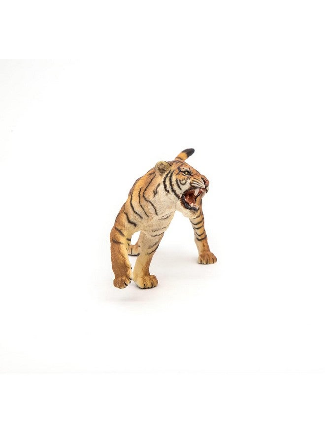 Papo - Roaring Tiger - Wild Animal Figurine - 3 Years Old - Hand Painted - Children's Gift idea - Realistic Educational Toy - Rainforest and Predators - 15 x 6 x 8cm - Roaring Tiger Toy - Image 5