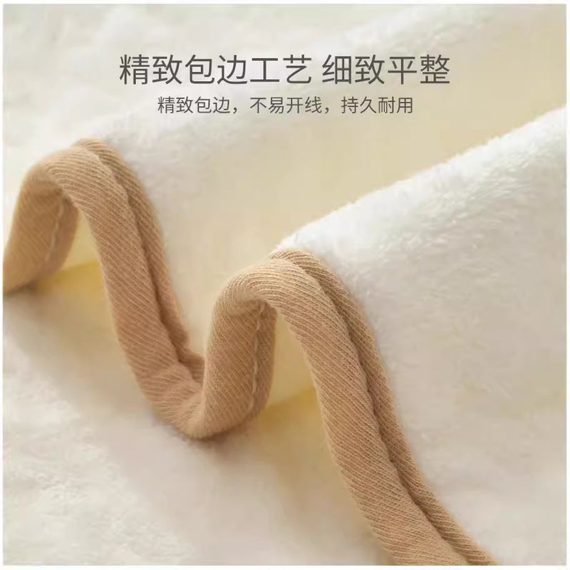 Children'S Washcloth Baby Embroidered Saliva Towel Kindergarten Face Towel Waterproof Bib Infant Bib Multi-Purpose - Image 4