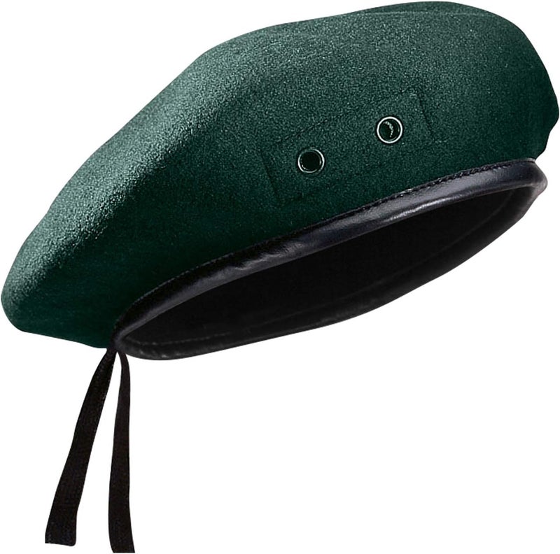 Rothco Monty Wool Beret in Green - Adjustable Military Style Hat