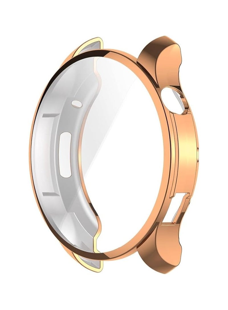 ELMO3EZZ Case Compatible with Amazfit GTR 4 / GTR4 Pro Case Watch Soft TPU Shockproof Cover Slim Guard Thin Bumper Shell Protector (Rose Gold) - Image 3