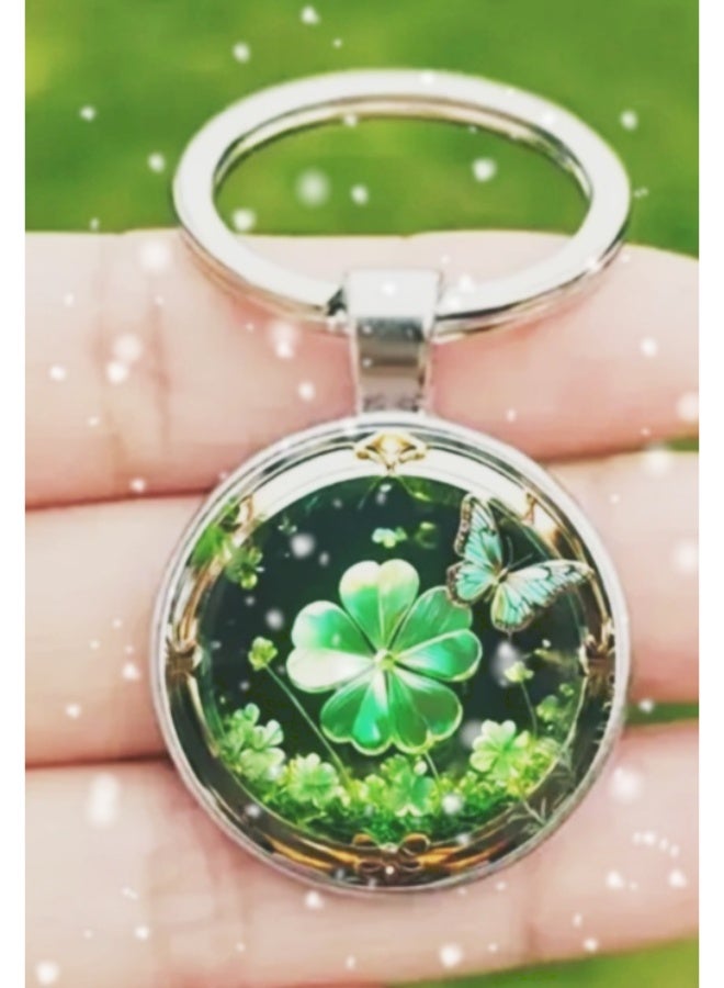 Clover 5-Leaf Keychain