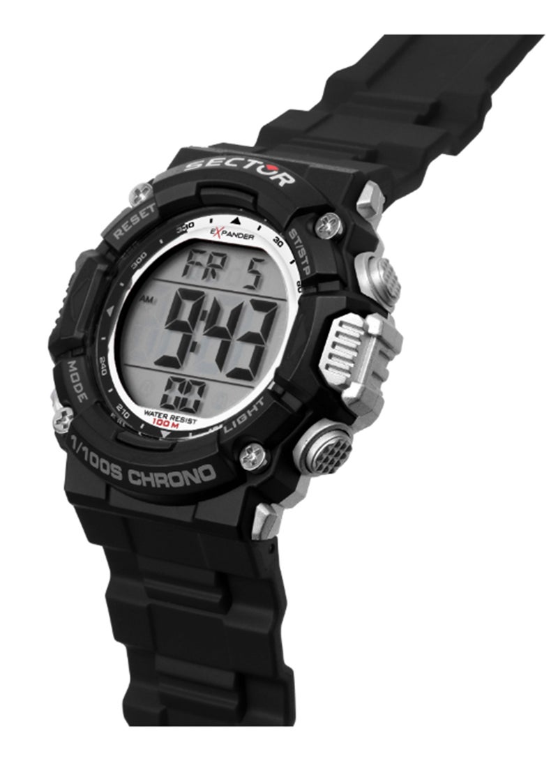 Sector EX-32 40MM DIGITAL BLACK PU STRAP - Image 5