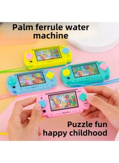 Handheld Water Ring Machine Ring Water Ring Game Machine Classic Nostalgic Toy Children's Educational Kindergarten-规格:带绳水机