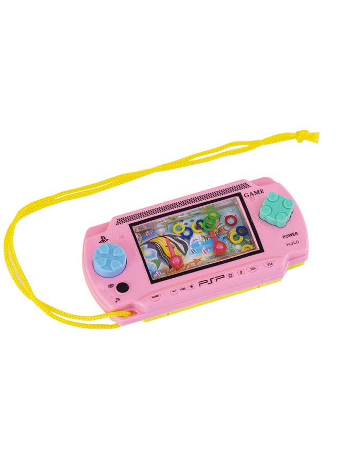 Generic - Handheld Water Ring Machine Ring Water Ring Game Machine Classic Nostalgic Toy Children's Educational Kindergarten-规格:带绳水机 - Image 1