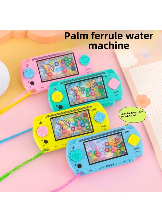 Generic - Handheld Water Ring Machine Ring Water Ring Game Machine Classic Nostalgic Toy Children's Educational Kindergarten-规格:带绳水机 - Image 1