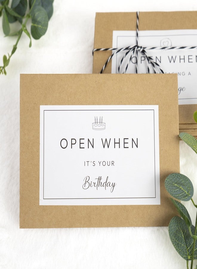 DINIZON Open When Envelopes for High School Graduation Gifts 2026, Graduation Gifts for Highschool Student, College Gift for Girlfriend Boyfriend, College Survival Gift Card, Going Away to College - Image 2