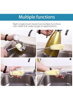 Oasisgalore 2 Pcs Dual Sided Core Sliders, Long Handle Bottle Brush, Scrub Brush for Water Bottles, 40CM  - Image 4
