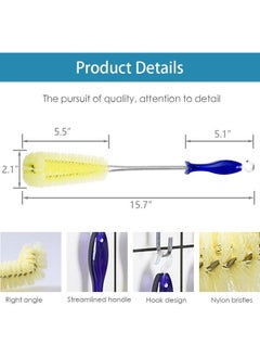 Oasisgalore 2 Pcs Dual Sided Core Sliders, Long Handle Bottle Brush, Scrub Brush for Water Bottles, 40CM  - Image 2
