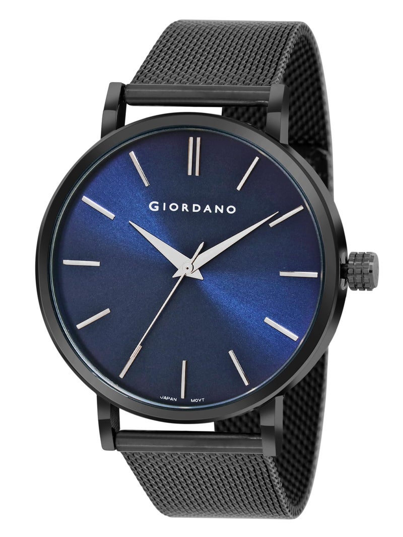 Giordano Analog Watch for Men Stylish Metal Strap| 3 Hands Mechanism with Water Resistant Wrist Watch GZ-50108 - Image 2