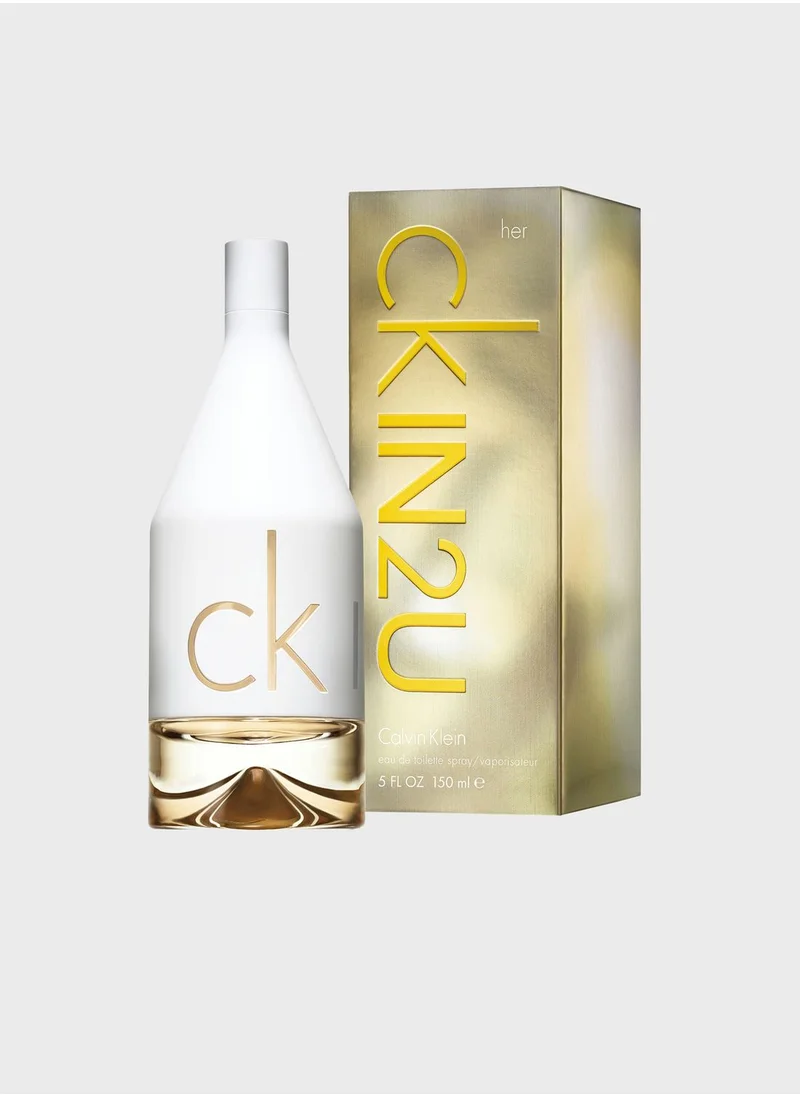 CALVIN KLEIN In 2 U EDT Spray 150ml