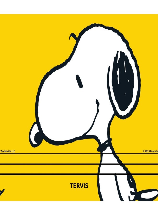Tervis Venture Water Bottle Peanuts - Snoopy Maxiumus Triple Walled Insulated Tumbler Travel Cup Keeps Drinks Cold & Hot, 26oz, Stainless Steel - Image 2