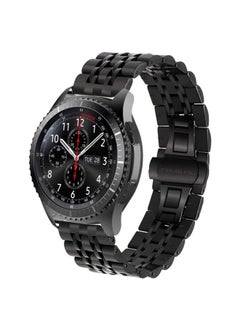 Replacement Strap 22mm For Huawei Watch GT2e GT2 46mm Seven Stainless Steel Watch Band Black