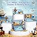 Bmag Magnetic Building Blocks for Kids35 PCS PirateThemed Set STEM Educational Magnet Toys for Kids Ages 3 Travel Friendly Toys with Storage Box Gifts for Boys and Girls - Image 4