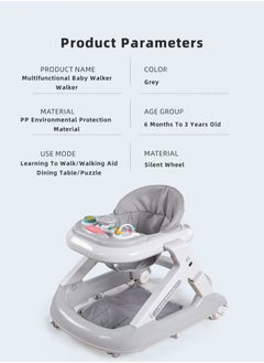 3 in 1 Baby Walker With Building Block Table Adjustable Height Multifunction and Big Comfortable Seat Cushion, Detachable Trampoline Mat for Infants Children - pzsku/ZA4F0693113CB52F96F5DZ/45/_/1711002637/bcfcb9fc-0914-4e6b-ac4c-51c5ef1c2559