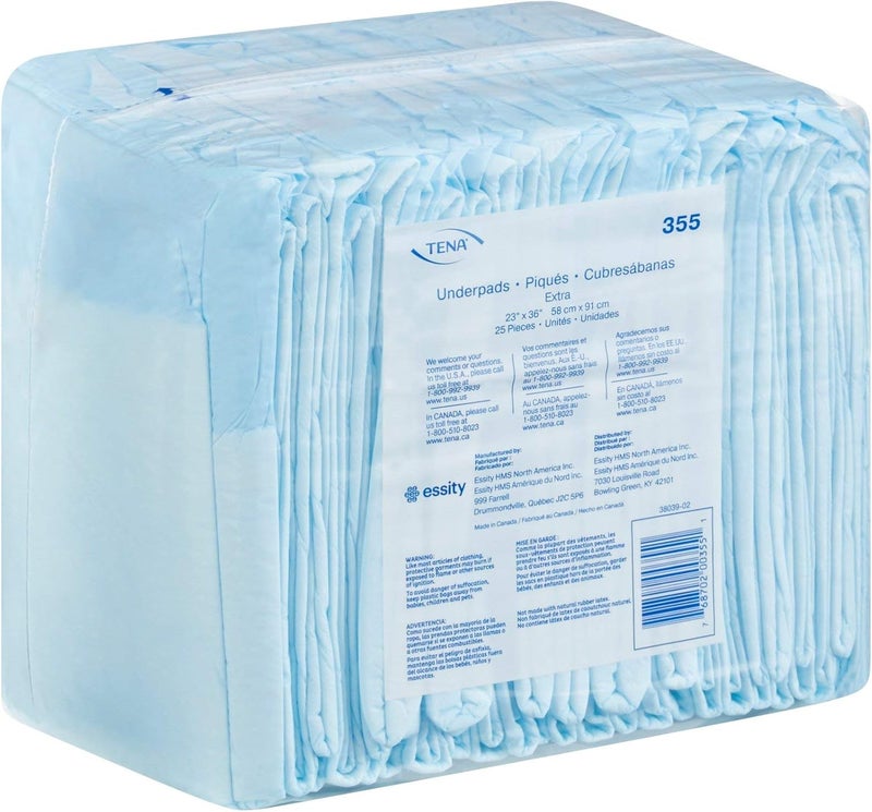 Tena Underpads Extra 23x36 Pack of 25 - Image 2